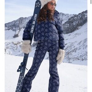 Star Patterned Ski set
